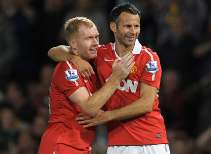 Paul Scholes and Ryan Giggs