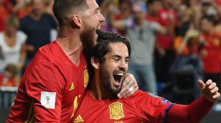 Ramos and Isco