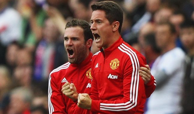Mata and Herrera MUFC