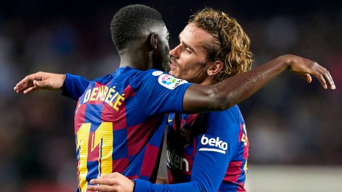 Dembele and Griezmann Barcelona