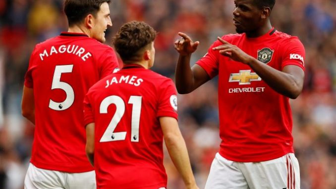 James Pogba and Maguire