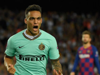 Inter Milan Lautaro Martinez vs Barcelona