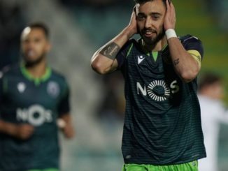 Bruno Fernandes Sporting CP celebration