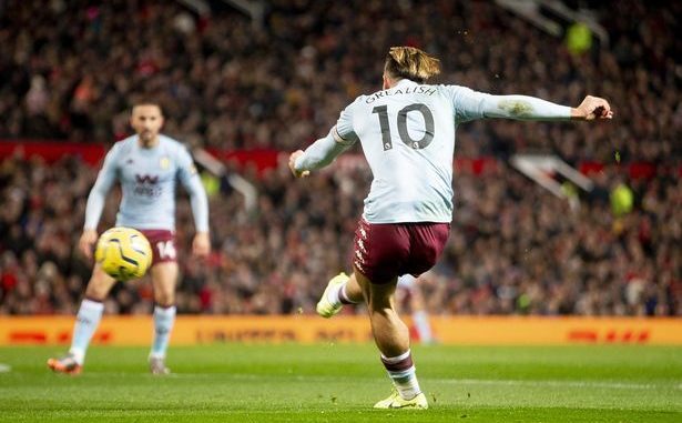 Jack Grealish goal vs Man Utd