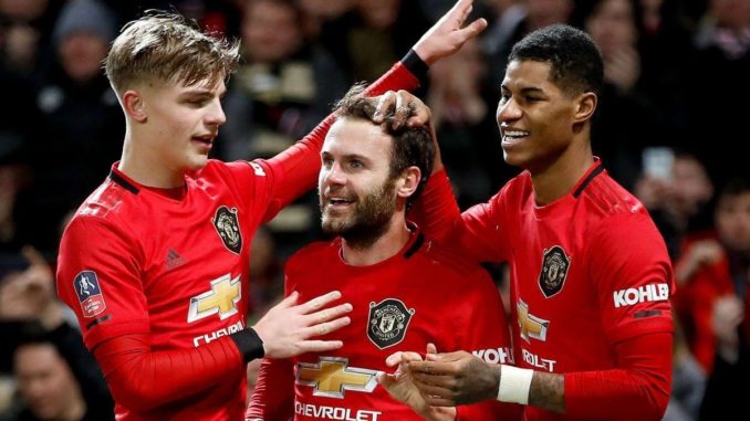 Man Utd Mata Williams Rashford