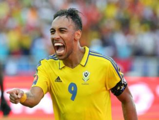Arsenal star Aubameyang playing for Gabon