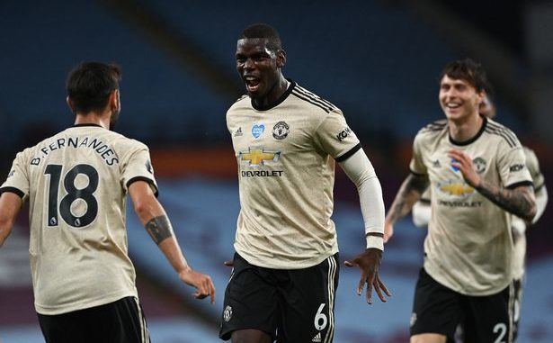 Man United Celebrating