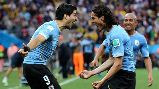 Cavani and Suarez Uruguay