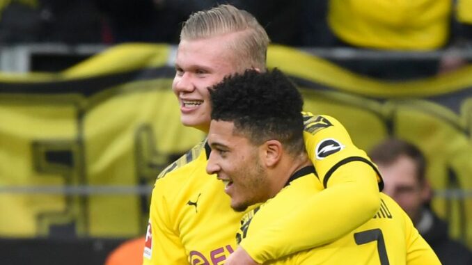 Haaland Sancho Dortmund