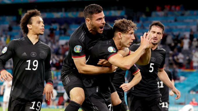 Goretzka Germany Celebration