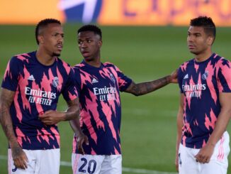 Vinicius Casemiro and Militao - Real Madrid