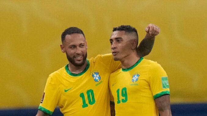 Raphinha Brazil Neymar