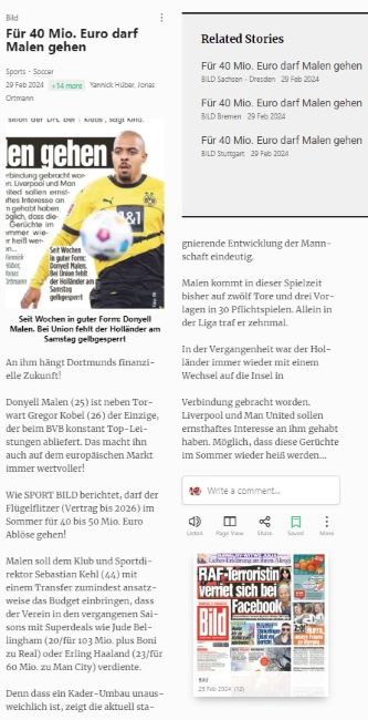 Bild Donyell Malen
