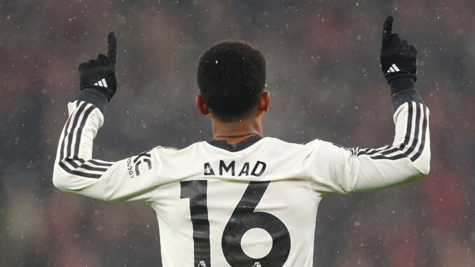 Amad Manchester United vs Liverpool