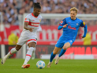 El Bilal Toure of Stuttgart