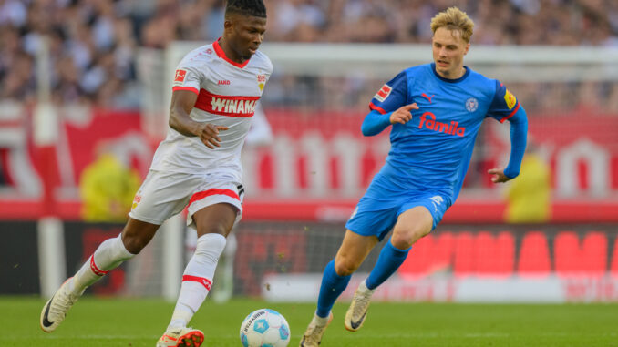 El Bilal Toure of Stuttgart