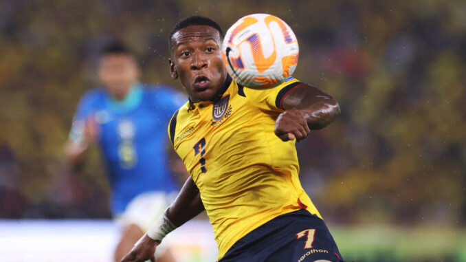 Pervis Estupiñan of Ecuador
